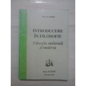 Introducere in filosofie - Gh. Al. Cazan